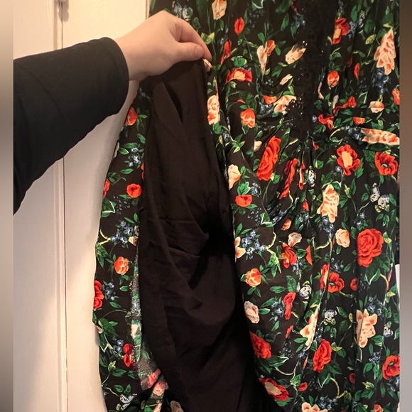 Anthropologie Lacy V-Neck Mini Dress size 18w - Picture 7 of 10